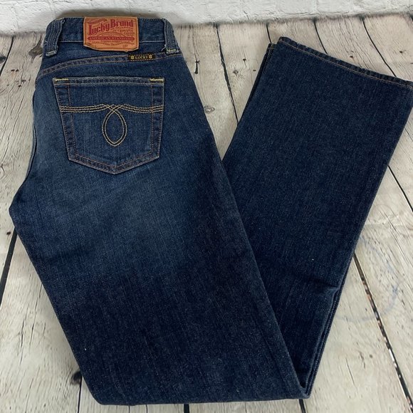 LUCKY BRAND WOMENS LOLA BOOTLEG SHORT INSEAM JEANS - Picture 12 of 14